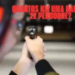 Quantos km uma bala de 22 percorre