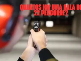 Quantos km uma bala de 22 percorre